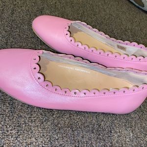 Fitflop- Pink Leather Flats